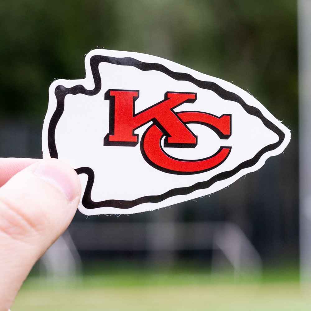 Kansas city chiefs nail stickers
