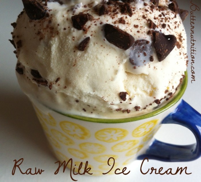 Raw Milk Ice Cream Recipe A Creamy Delight